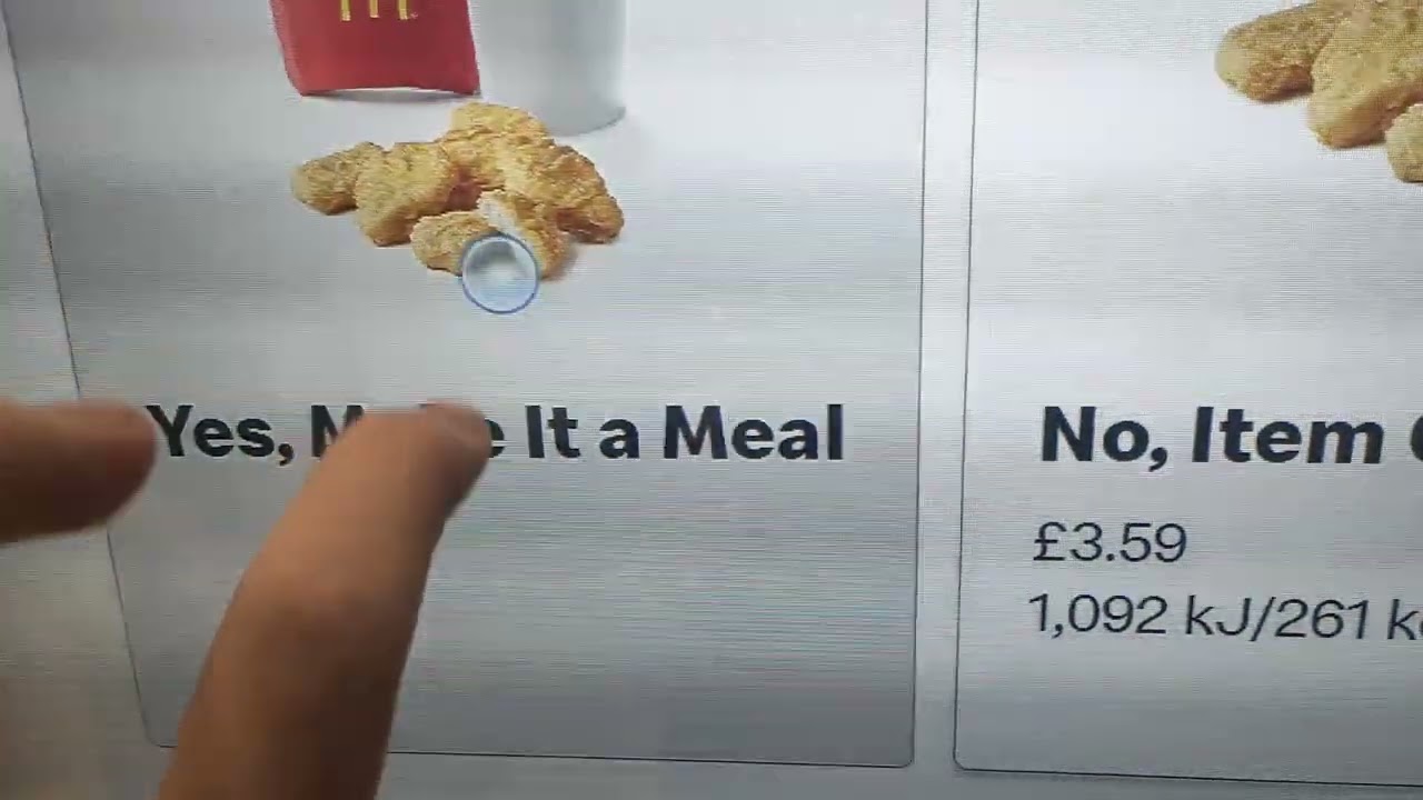 Acrelec Self Ordering Kiosk @ McDonald's Bentalls Centre - Kingston - Surrey
