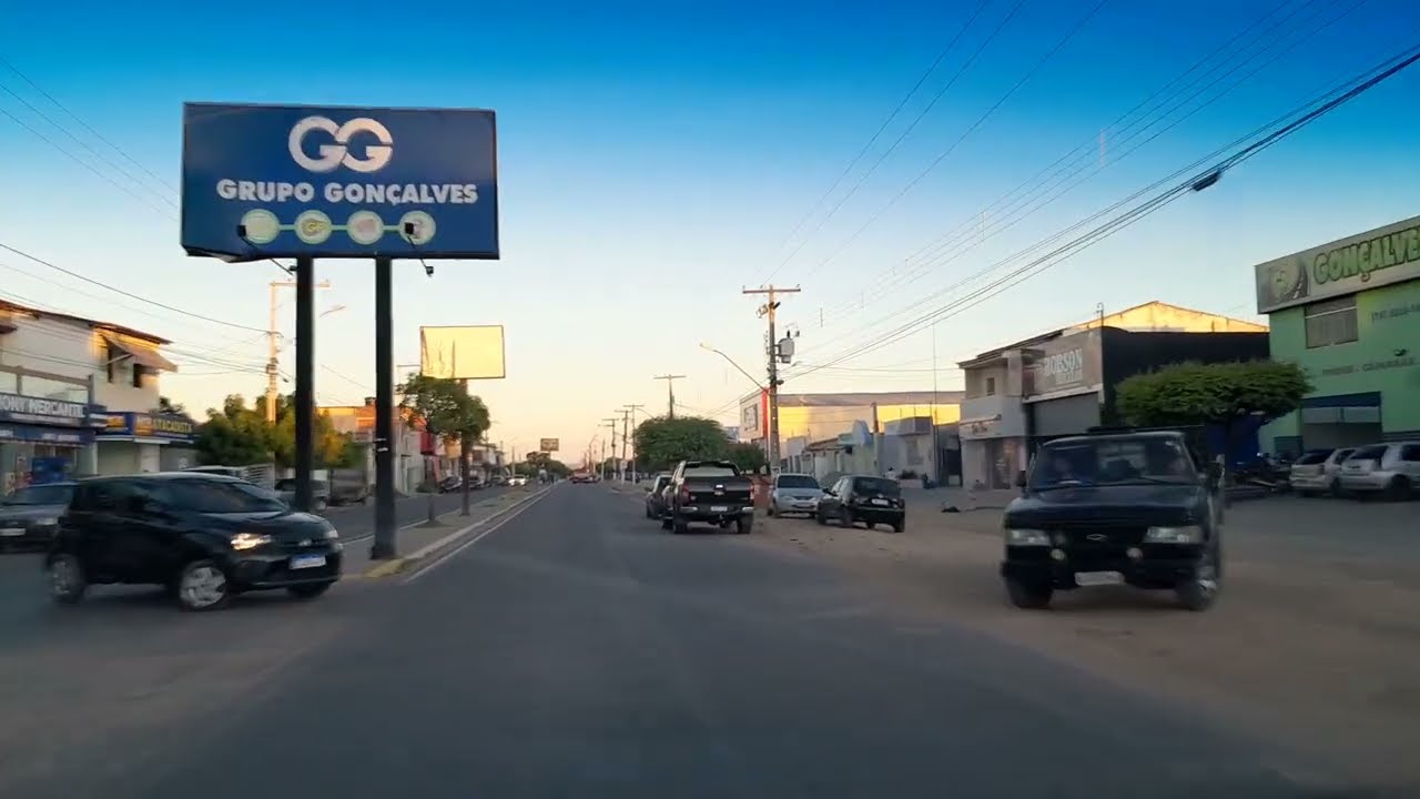 Um giro de carro pela cidade de  Remanso Bahia.