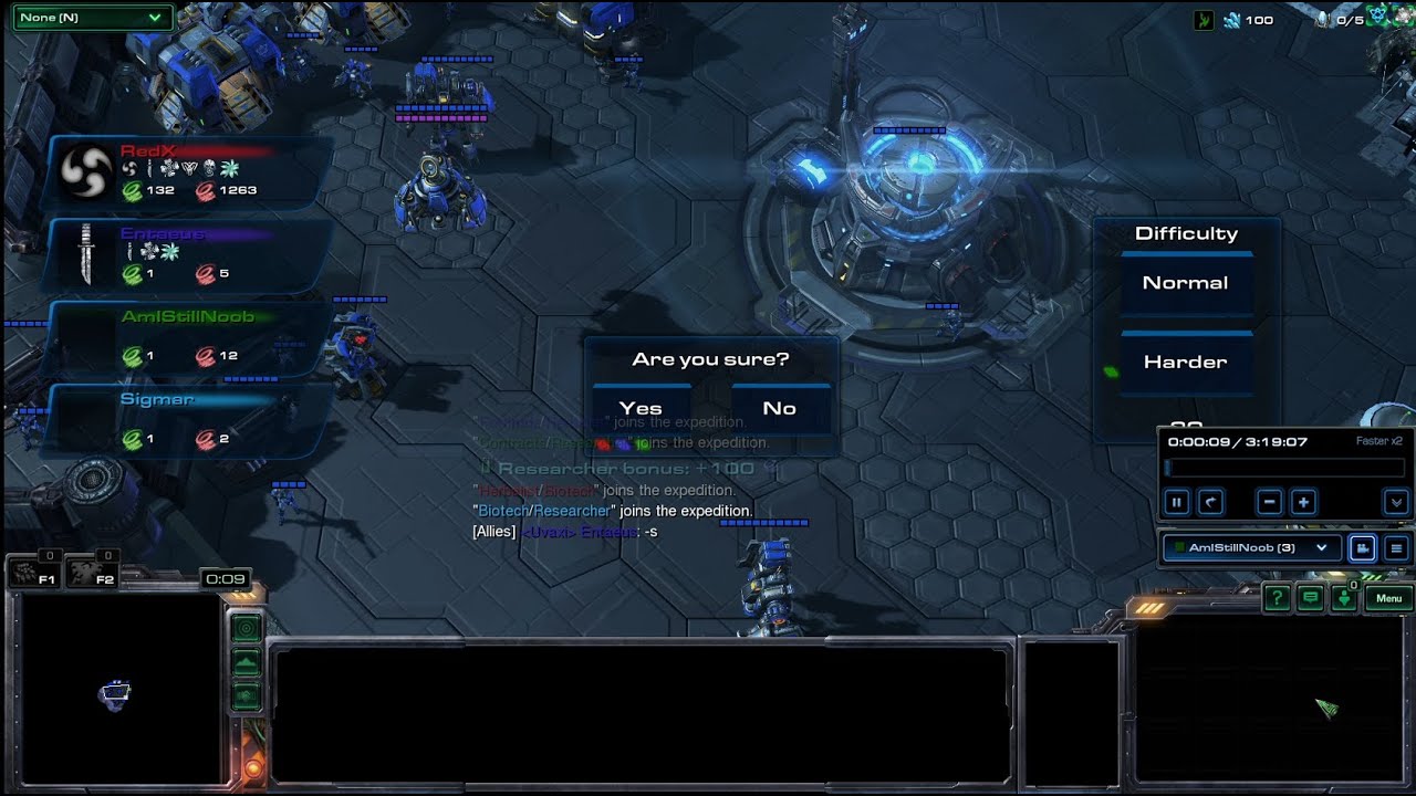 Neostar RPG SC2 Arcade Map (Hidden Difficulty, Hardest Mode) Win 2x Speed (3 Hour Map)