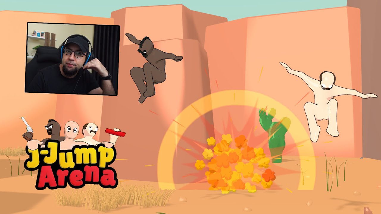 Sona Kalan Ol! Ekiple Eğlenceli Bir Oyun - J-Jump Arena