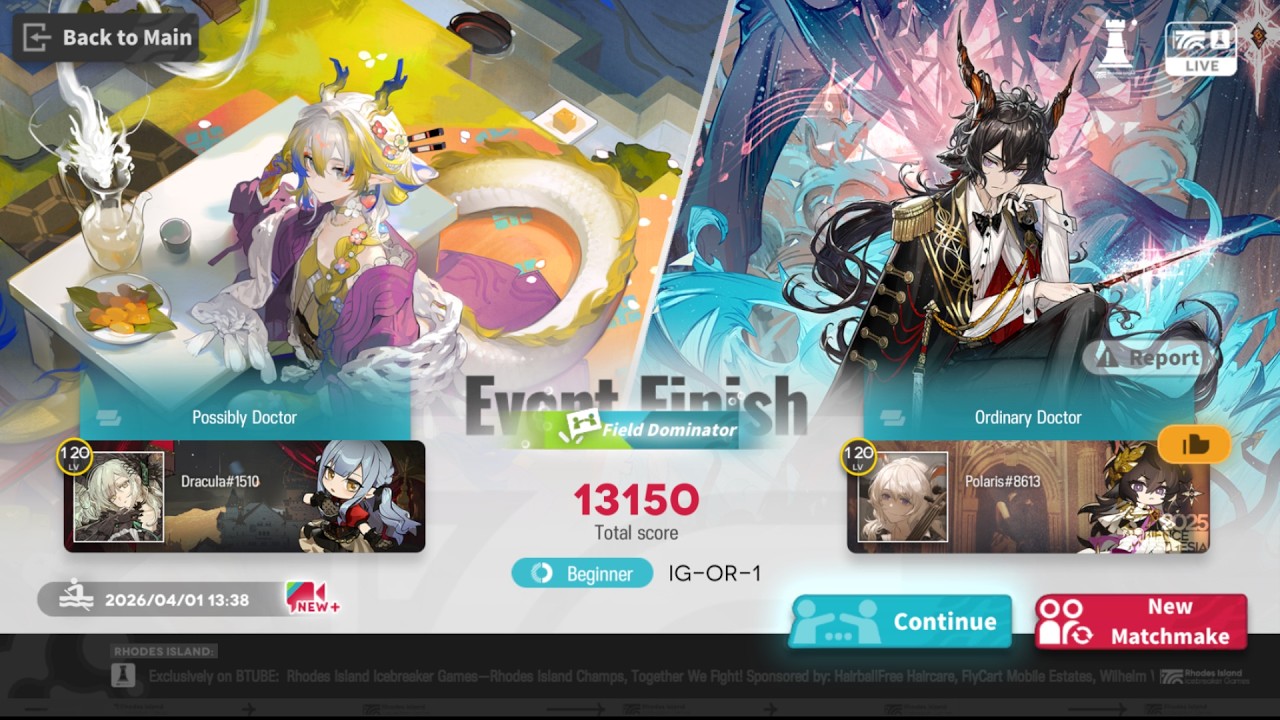 IG-OR-1 | Beginner | Obstacle Drift | RHODES ISLAND ICEBREAKER GAMES#2[Arknights]