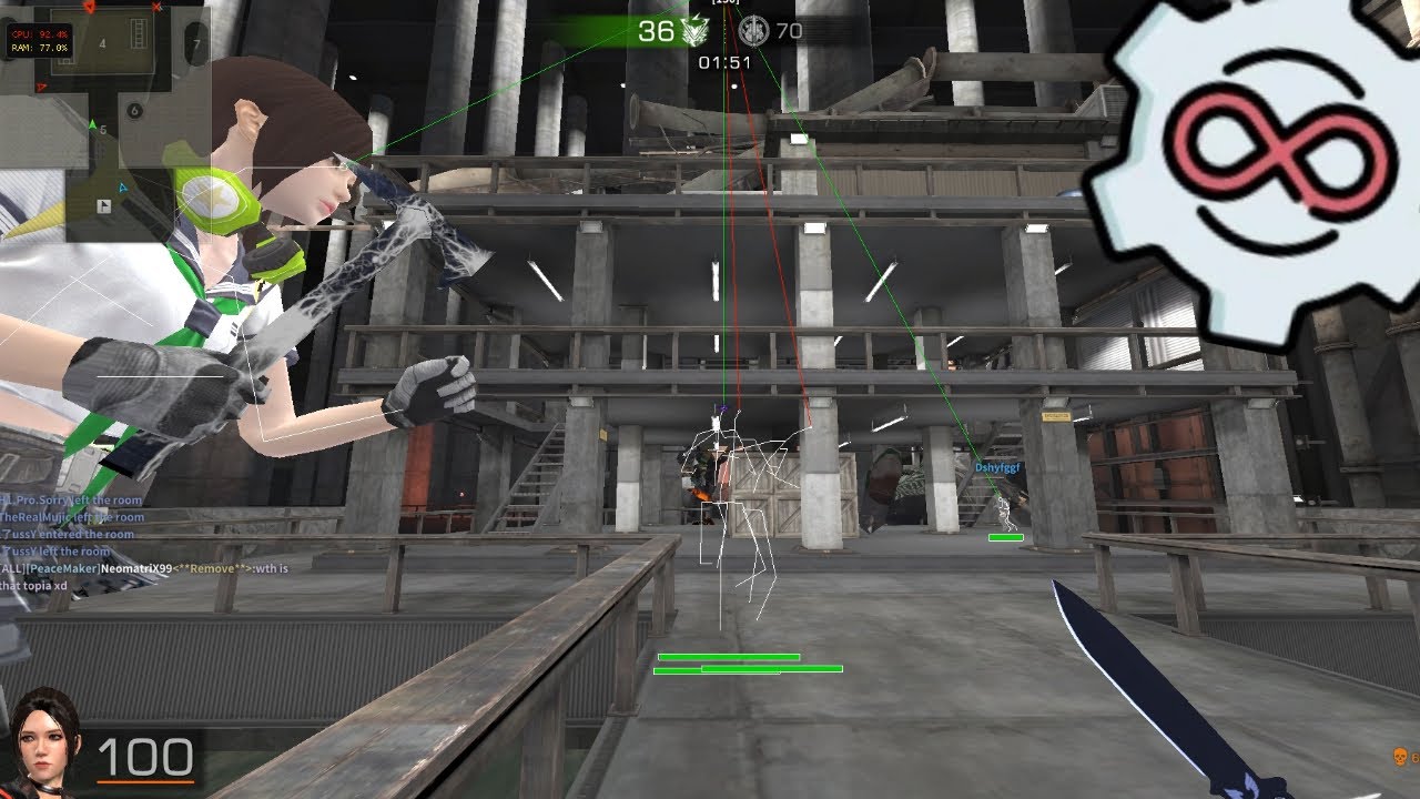 BLACK SQUAD BIG ENEMY ESP & MELEE KNIFE AIMBOT