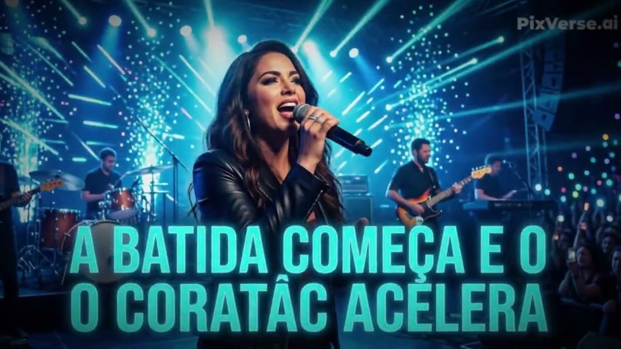 A BATIDA COMEÇA E O CORAÇÃO ACELERA.