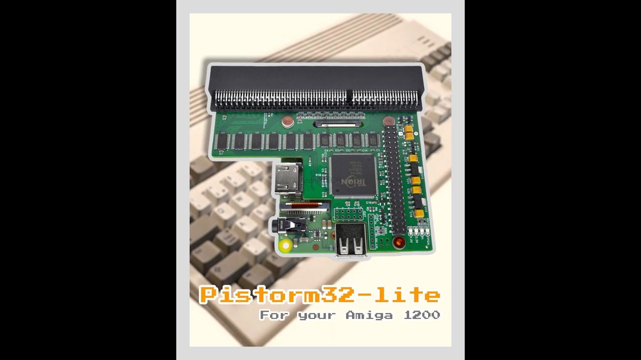 PiStorm32-lite - najnowsza karta turbo dla Amigi 1200 oraz prezentacja oferty producenta Archi-TECH