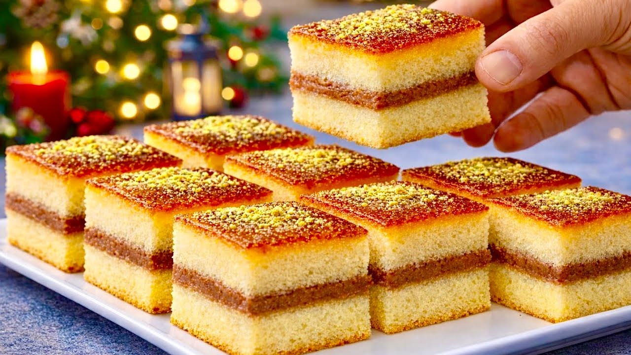 Silvestertorte! 🎄 Dieser Weihnachtskuchen ist so einfach, dass alle ihn backen wollen!
