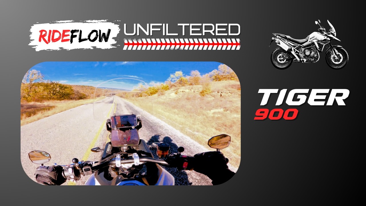 Morgan Mill | Triumph Tiger 900 // [RideFlow 4K No Talking Engine Sound Only Raw Audio]