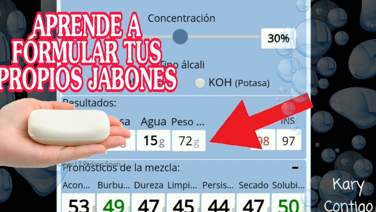 ¿CÓMO USAR LA CALCULADORA PARA JABONES SAPONIFICADOS?