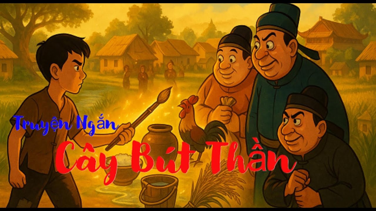 CHIẾC BÚT THẦN – TRUYỆN DÂN GIAN VIỆT NAM VỀ LÒNG THAM VÀ CÔNG LÝ