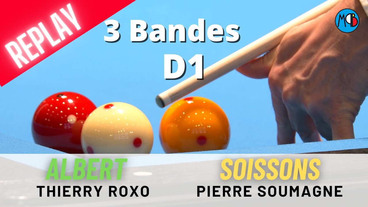 3 bandes D1- Albert (ROXO) vs Soissons (SOUMAGNE)