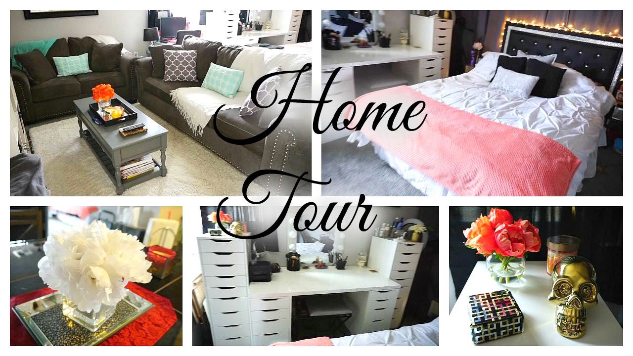 HOME TOUR | STUDIO APARTMENT TOUR | Samantha Nicole