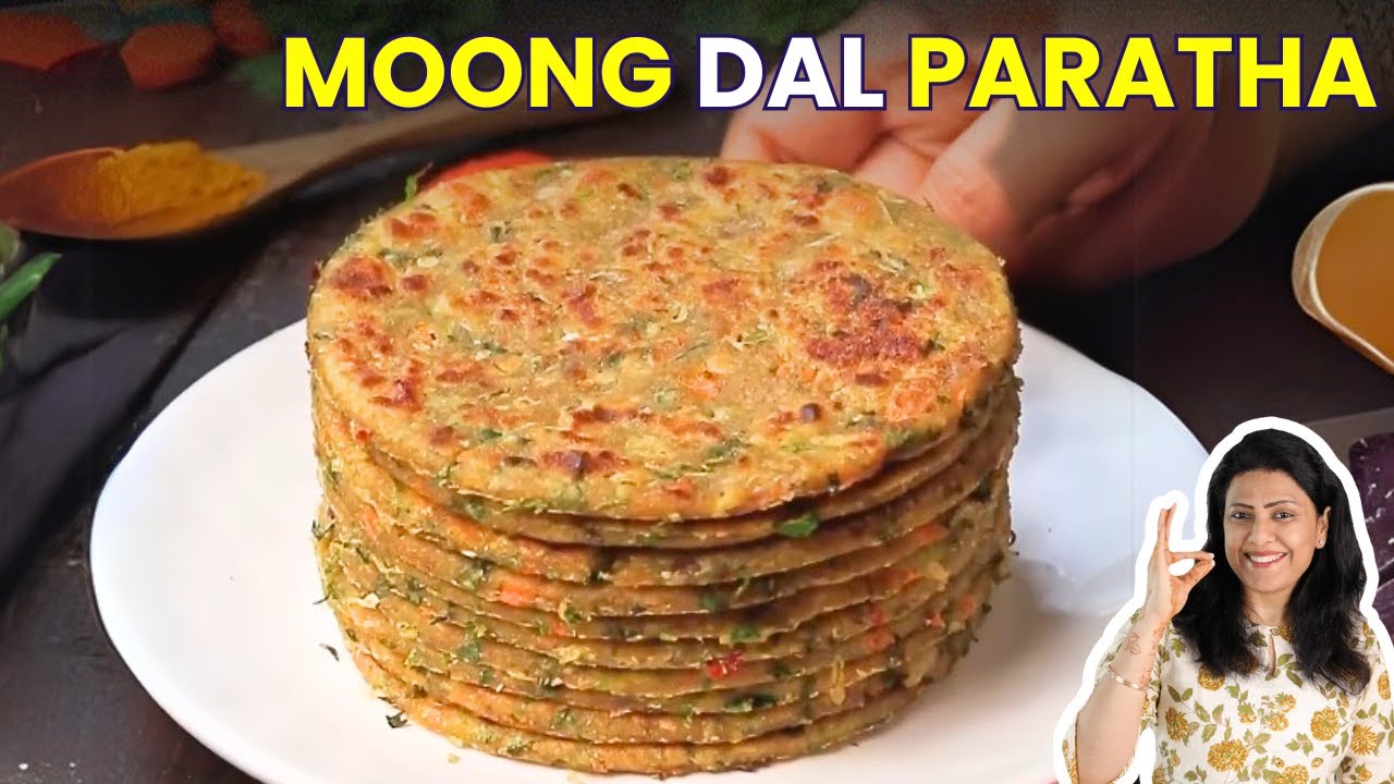Mixed Veg Moong Dal Paratha &ndash; Perfect for Tiffin & Breakfast | Indian Paratha Recipe | MintsRecipes