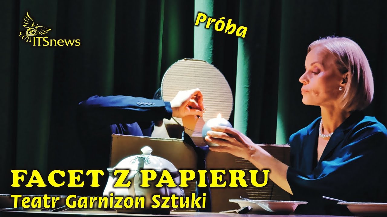 Teatr Garnizon Sztuki. Facet z Papieru - Próba.