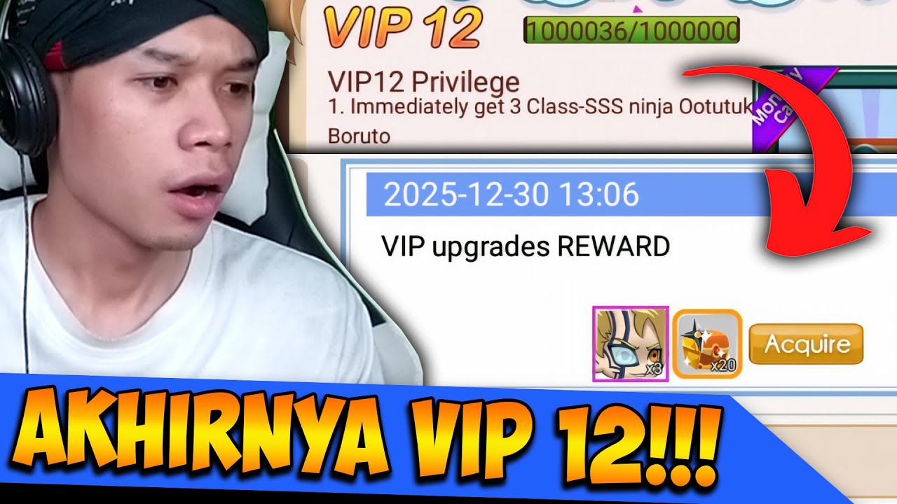Akhirnya VIP 12 by STRATA93 !!! Ninja Heroes New Era