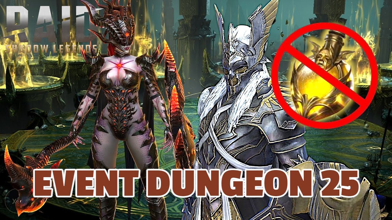 Kurosa Event Dungeon 25 | No Golden Elixir | Raid: Shadow Legends