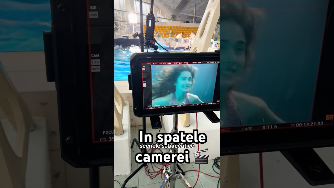 Filmari subacvatice din filmul Sirenele!! 🎬 Hai si tu repede la film ACUM la cinema panh nu dispare