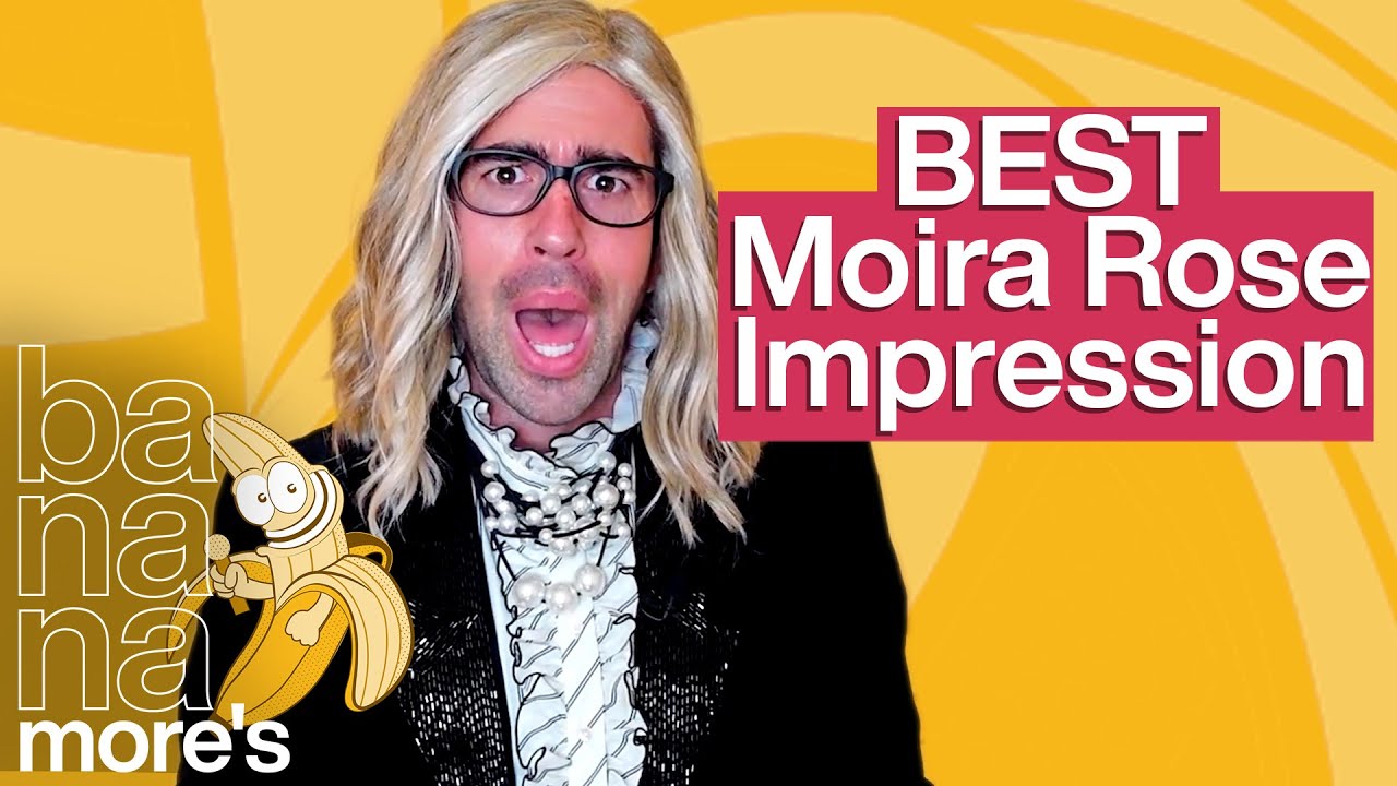 Michael Judson Berry Performs the World's Best Moira Rose Impression | Bananamore's