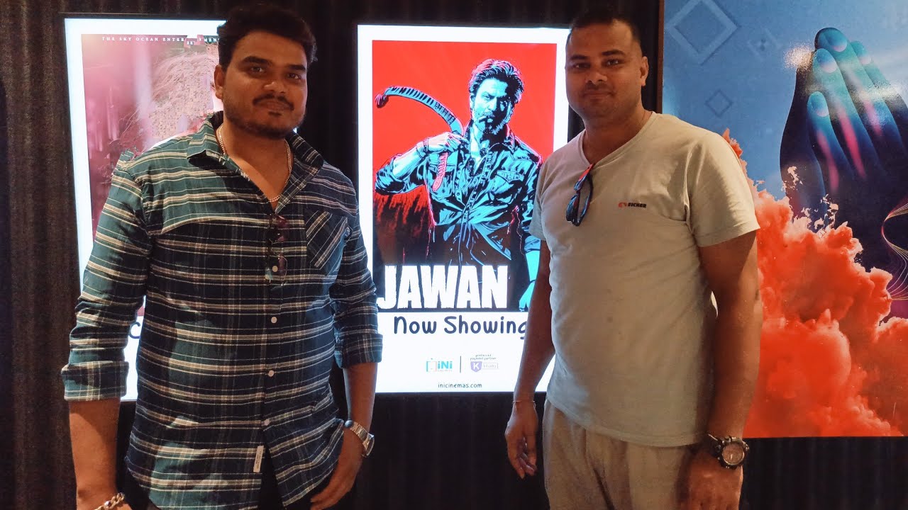JAWAN Watching movie 🎥 (नेपाल के सिनेमा हॉल में जवान मूवी देखा) iNi Cinemas Qbox Butwal City Centre