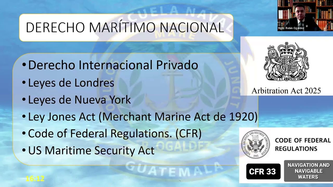 Diplomado Derecho Marítimo sesión 2