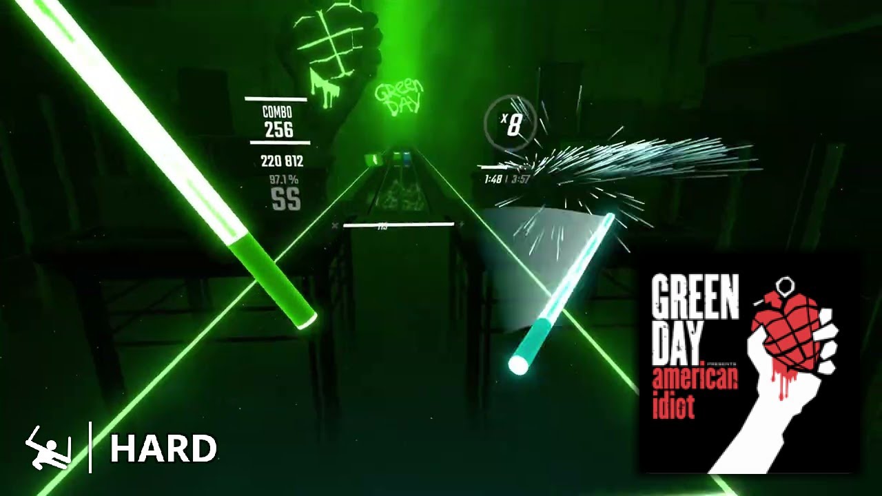 Beat Saber Green Day | Holiday [Hard]