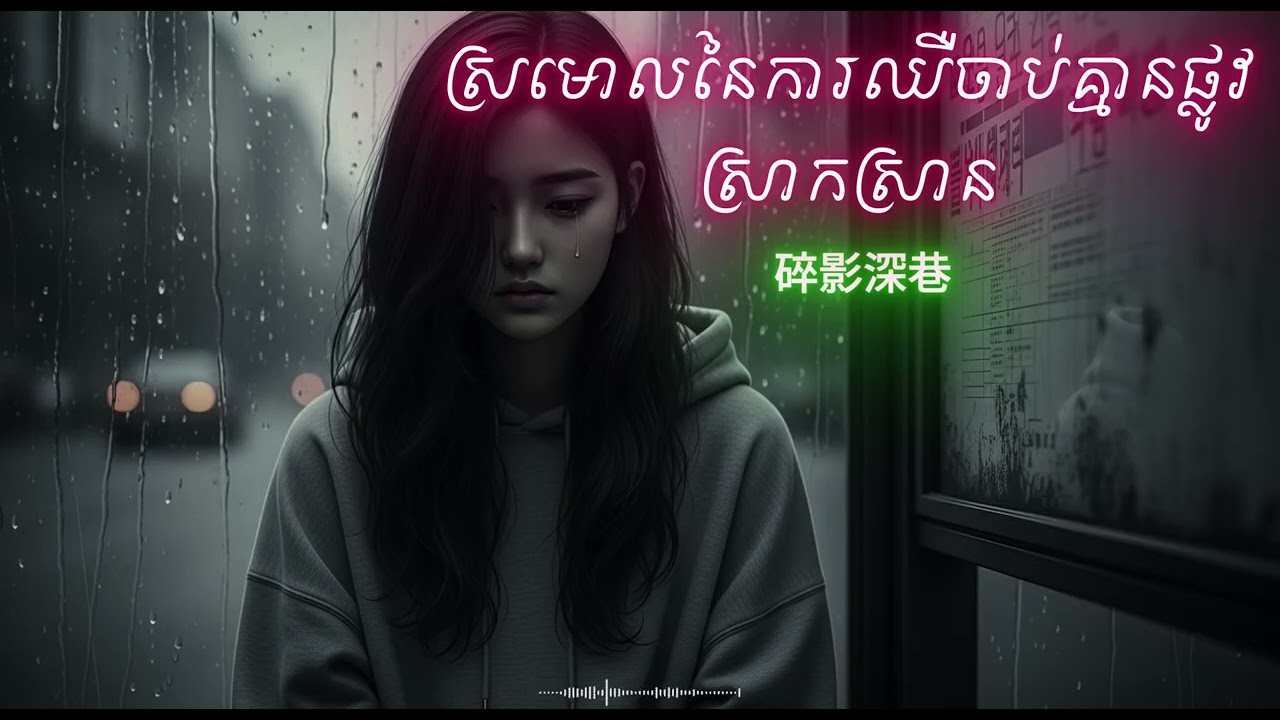 បទចិនសេដ🎧china sad song🎧ស្រមោលនៃការឈឺចាប់គ្មានផ្លូវស្រាកស្រាន💔碎影深巷 💔sad nigth💔