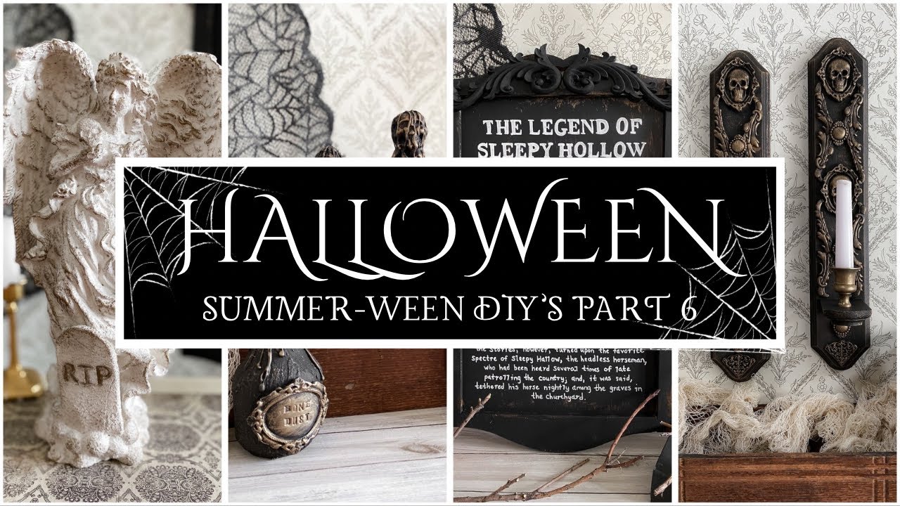 Halloween DIY Decorations 2024! (Summer-Ween Pt. 6)