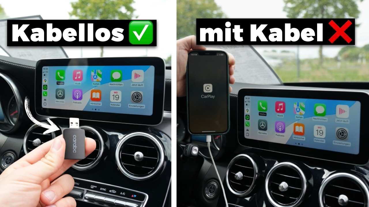 So wird Dein Apple CarPlay endlich kabellos! 🛜 I Apple Carplay 2025