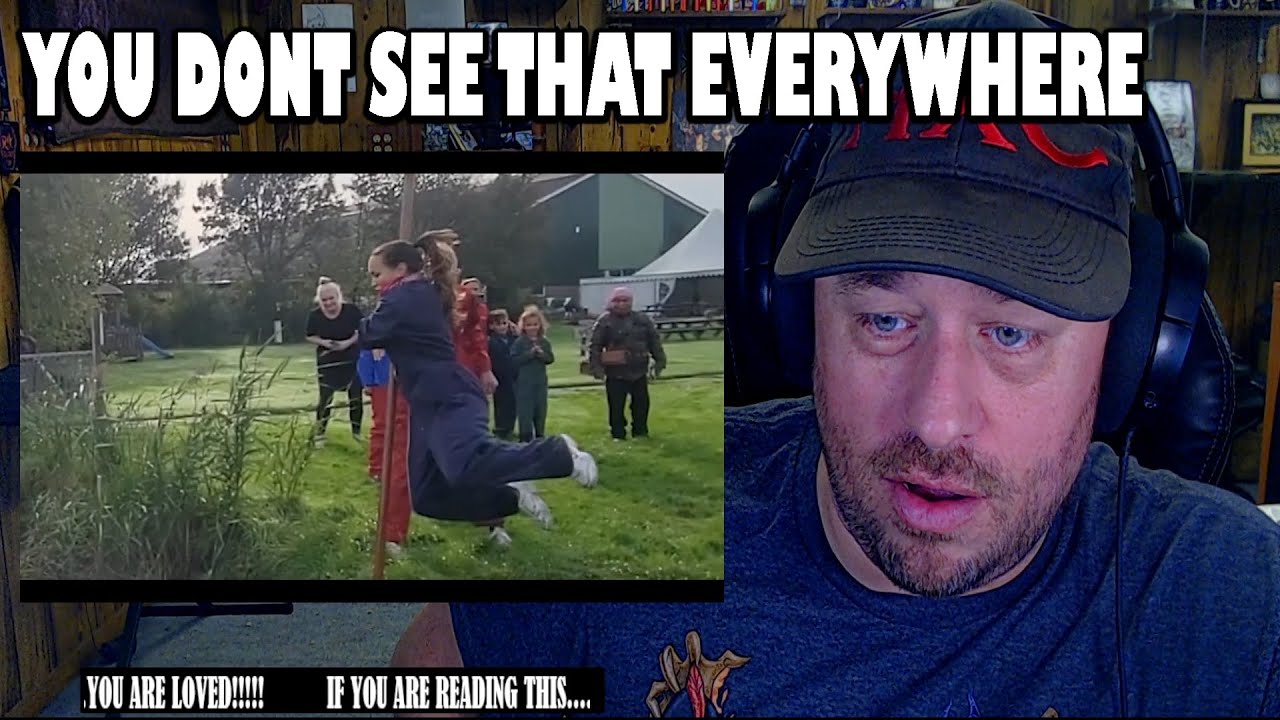 American Tries Oldest Dutch/Frisian Sport Fierljeppen REACTION!