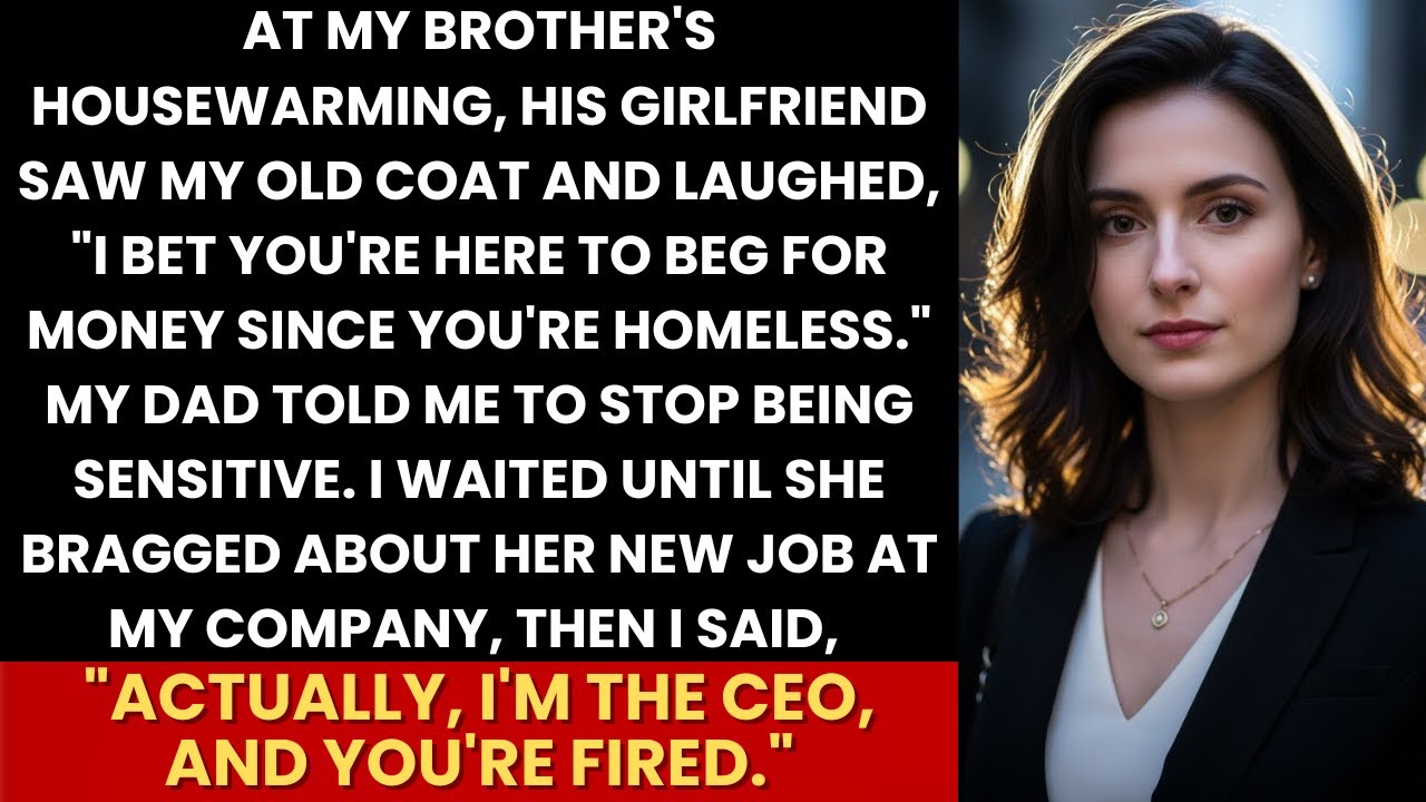 Brother's GF Mocked My Old Coat, &ldquo;Begging For Money?&rdquo;&mdash;I Smiled, &ldquo;I&rsquo;m The CEO, And You&rsquo;re Fired&rdquo;