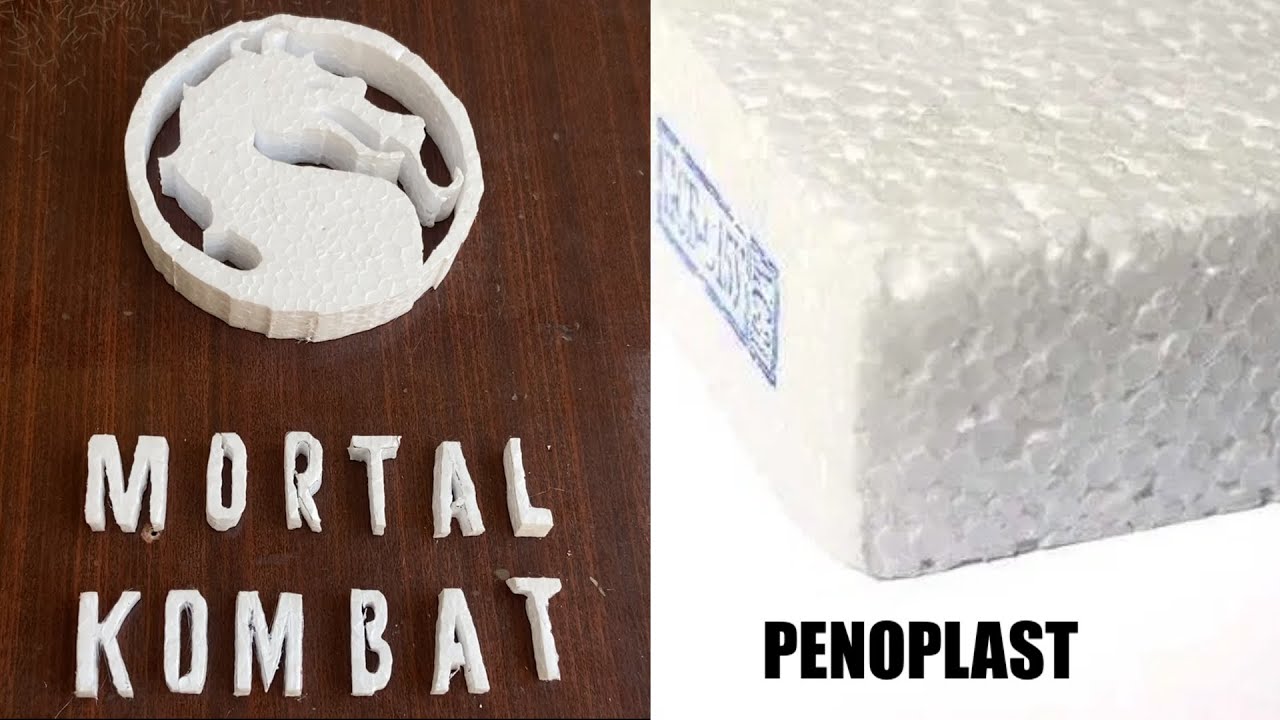 How to Make a logo from foam plastic