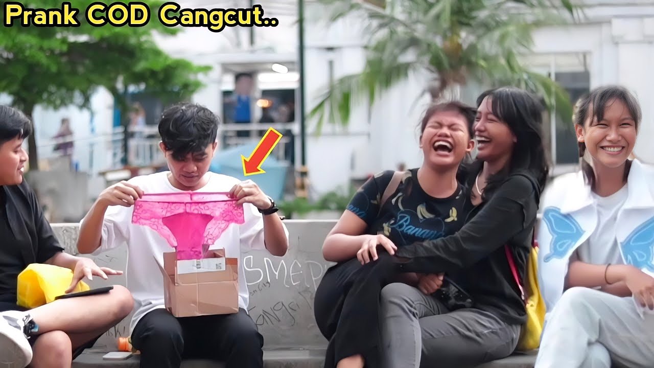 PRANK COD CELANA DALAM.. AUTO NGAKAK
