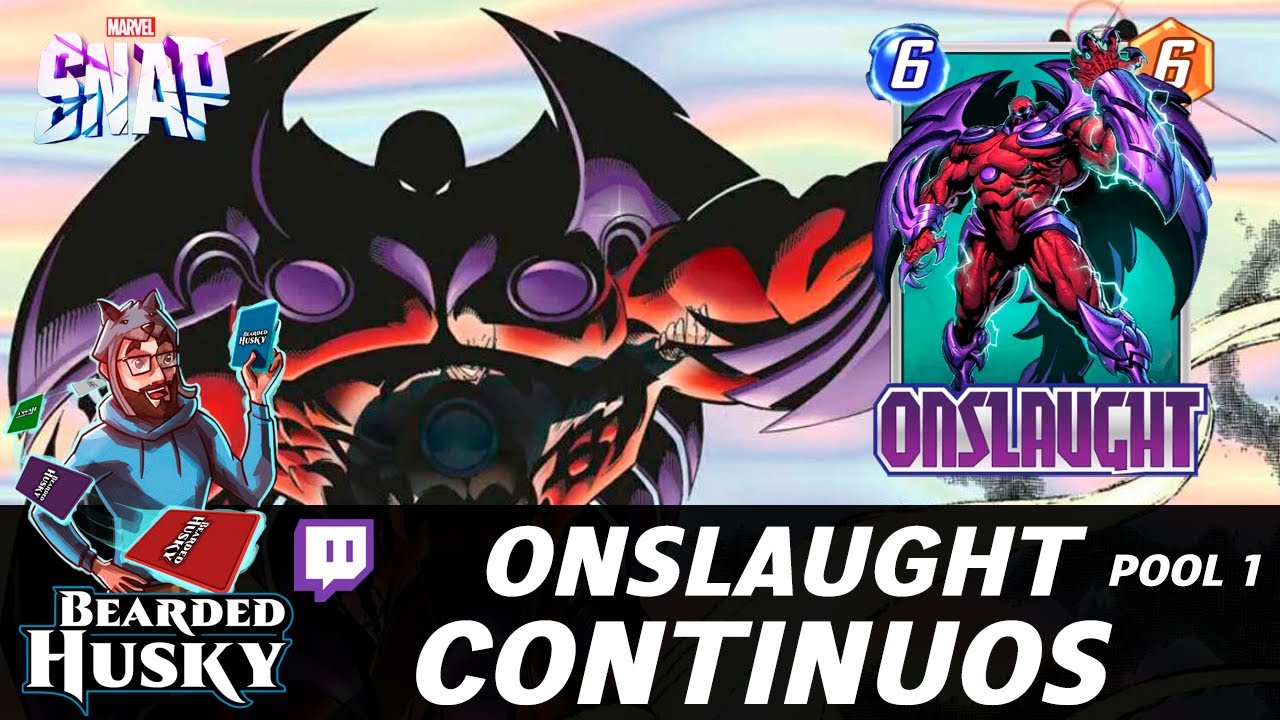 🐺 ONSLAUGHT CONTINUOS 💥💥 Mi Mazo favorito en el Pool 1 | Marvel Snap