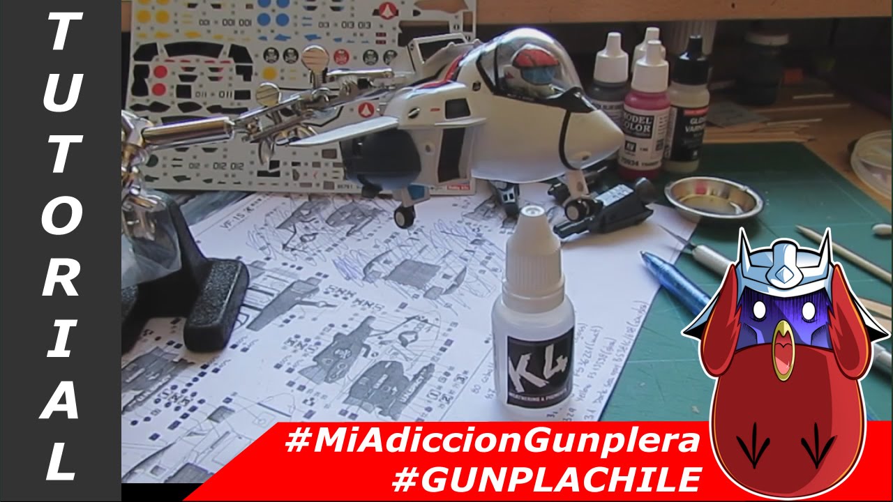 #MAG - TIP - Aplicación de decals al agua con Decal FIX #K4 #GunplaChile