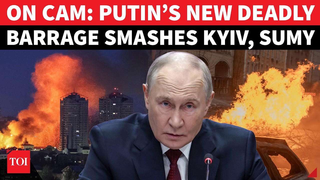 Putin RAINS Missiles And Drones On Ukraine; 7 Killed, Children Injured Ahead Of Oslo Talks | WATCH