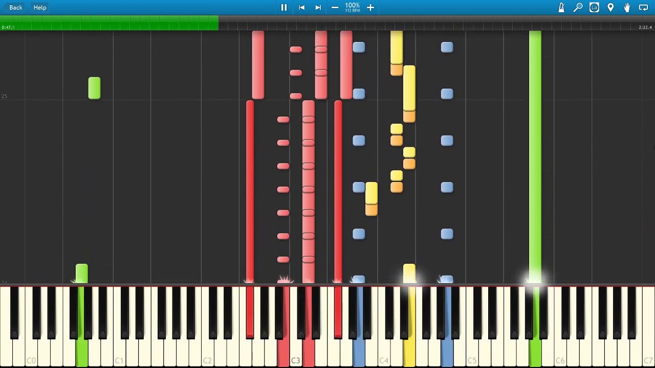 Credits - Luigi's Mansion - Synthesia