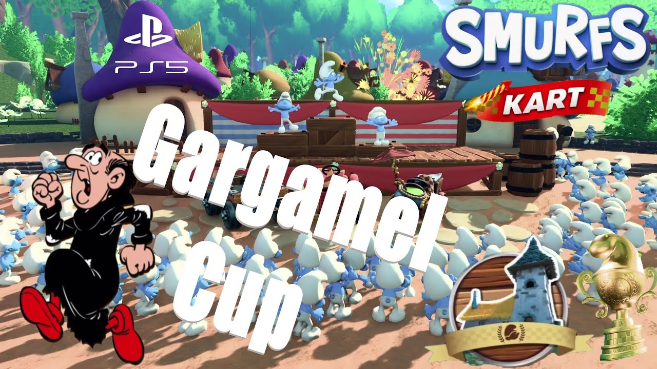 Smurfs Kart - Gargamel Cup (Gameplay PS5)