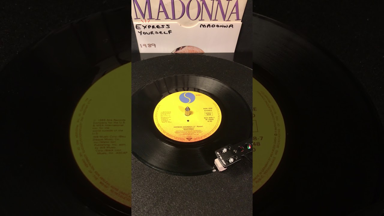 Madonna- Express Yourself (Vinyl 45 ) From 1989 .
