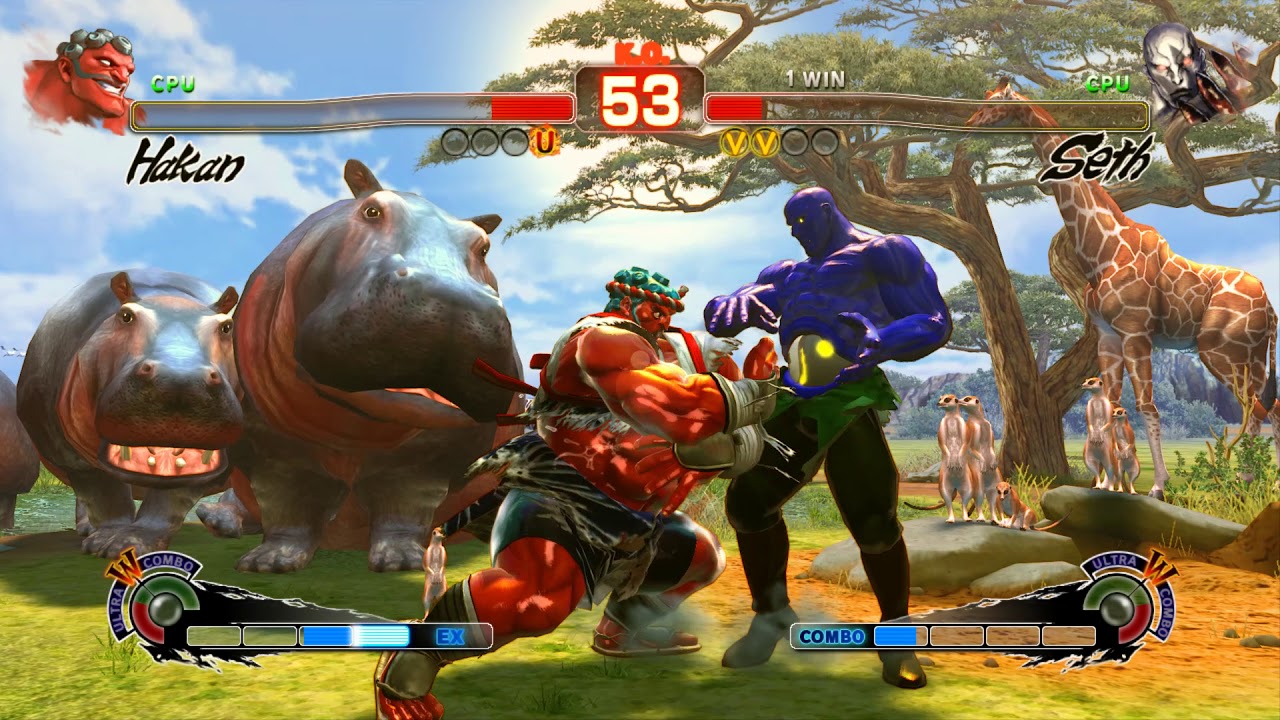 AI Tournament - Ultra Street Fighter IV - Round 2 - Hakan vs Seth