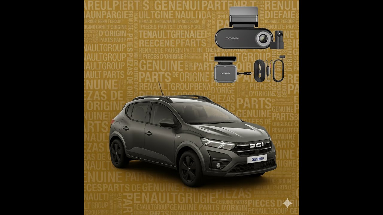 DACİA SANDERO STEPWAY / JOGGER ÖN VE ARKA ARAÇ KAYIT KAMERASI MONTAJ VİDEOSU HERKESE İYİ SEYİRLER ☺️