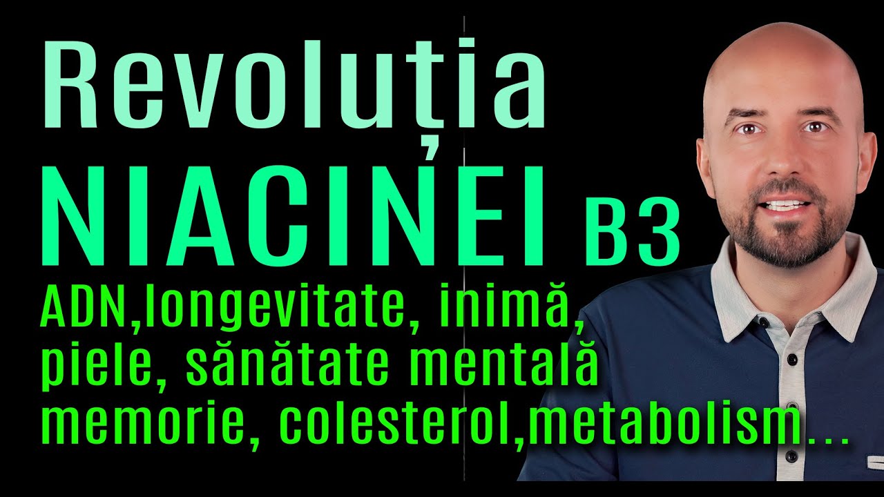 Revoluția Niacinei: Sănătate cu Vitamina B3-Beneficii Inimă, Creier, Colesterol și Longevitate