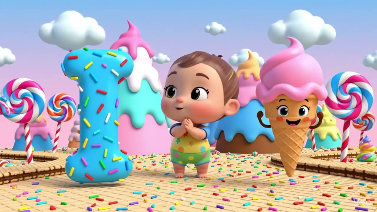 ABC Nursery Rhyme Cute Cartoons Fun Song
