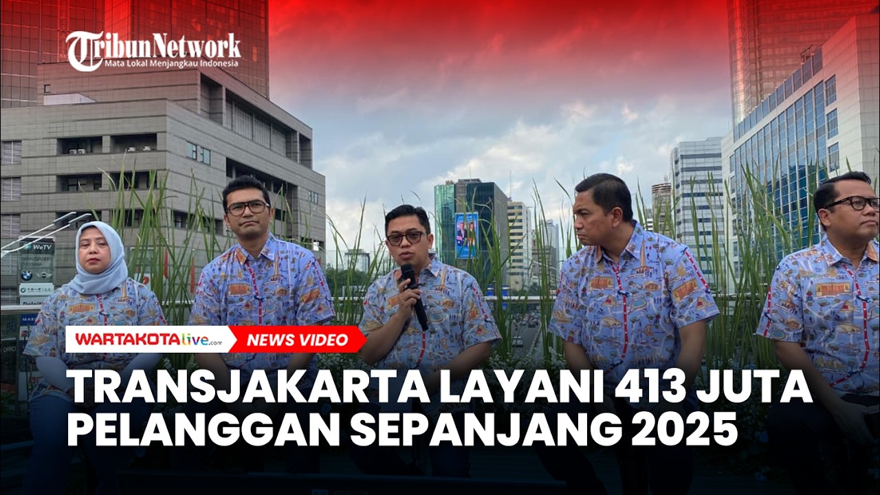 Transjakarta Layani 413 Juta Pelanggan Sepanjang 2025, Naik Signifikan dari Tahun Sebelumnya