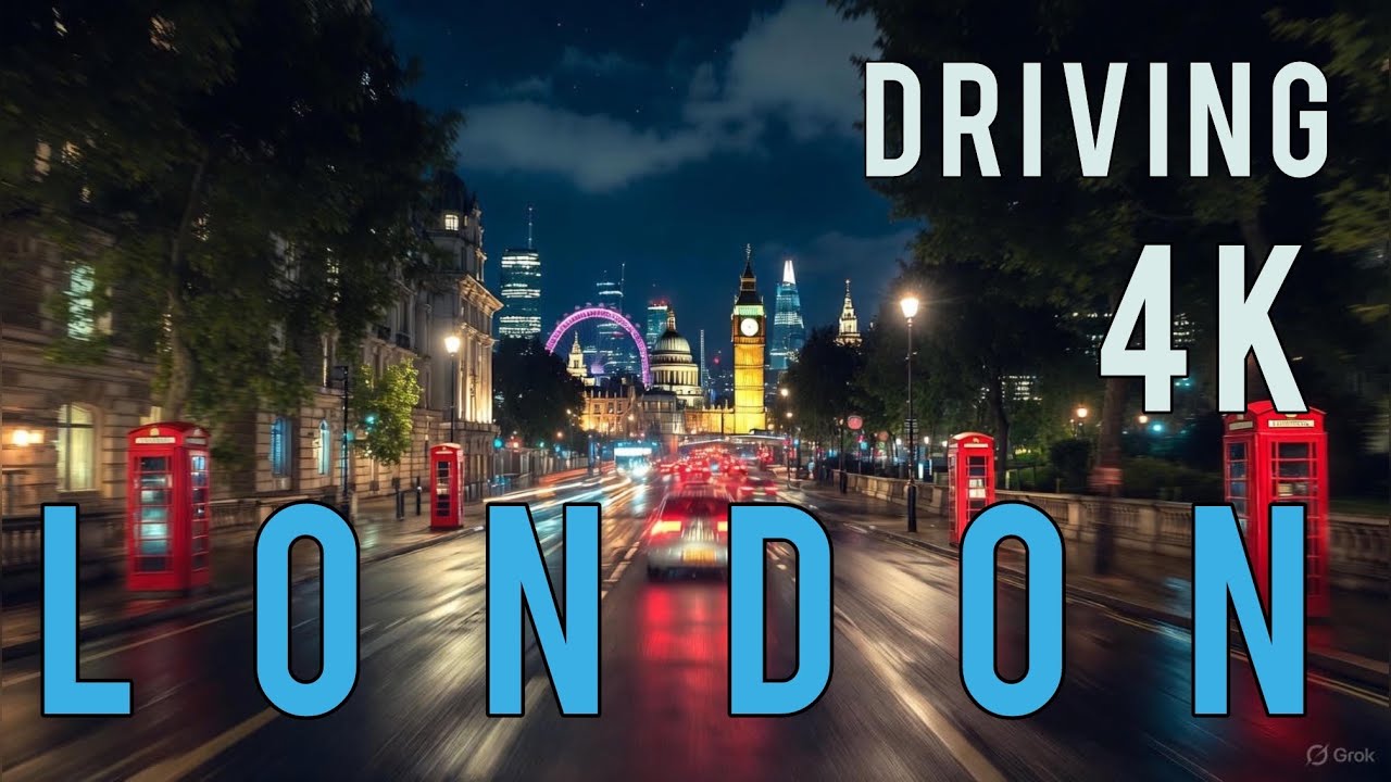 What Makes London Look So Calm in the Rain?