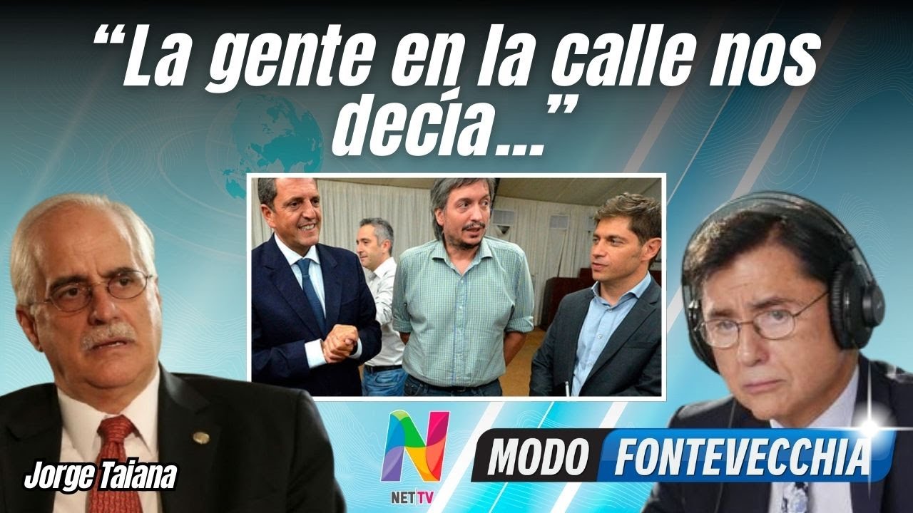 El candidato del peronismo en PBA Jorge Taiana analiza la situación política previa a las elecciones