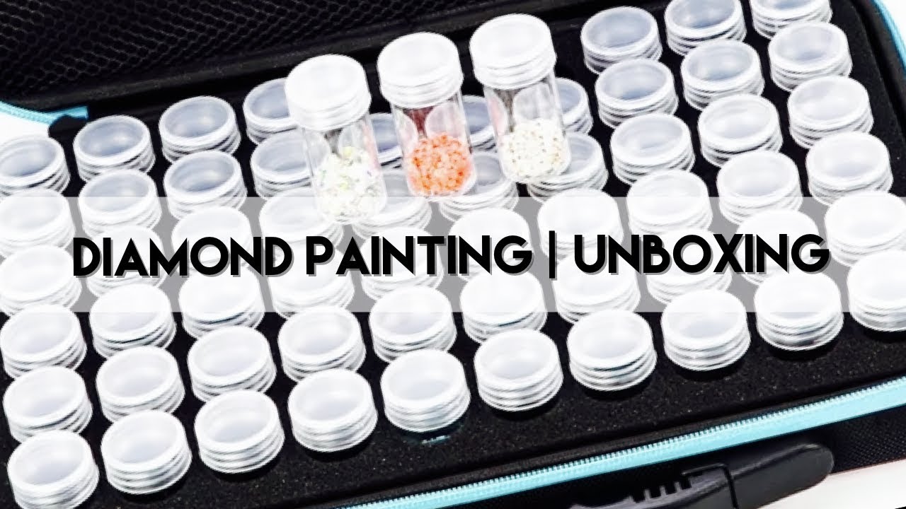 Diamond Painting Unboxing - New Storage | HAED Project