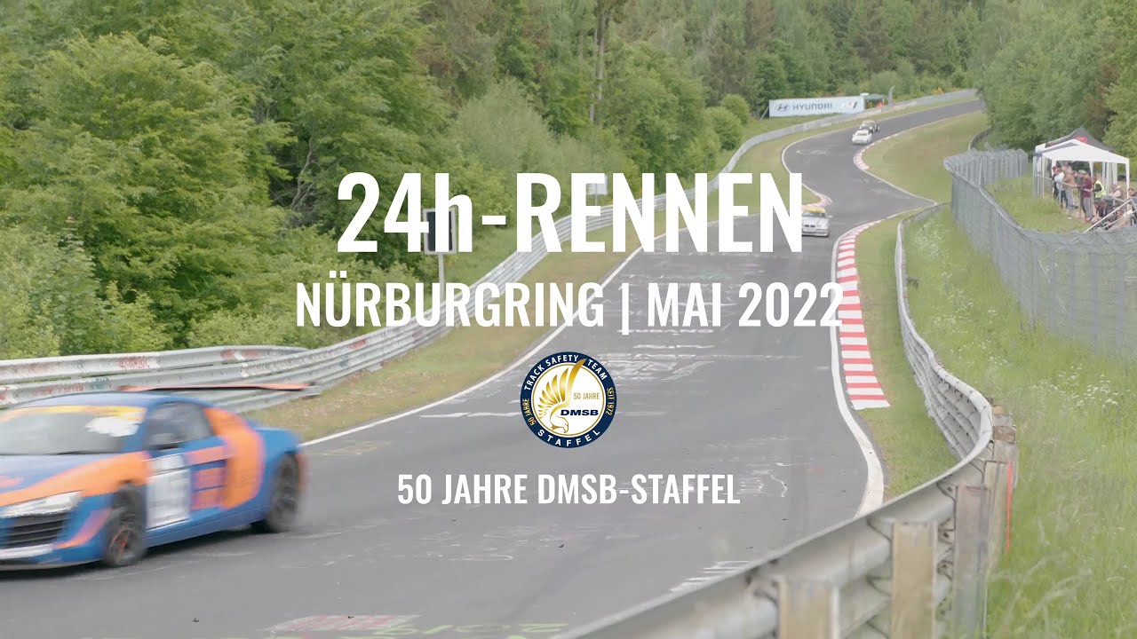 Einsatz beim 24h-Rennen am Nürburgring - 50 Jahre DMSB-Staffel