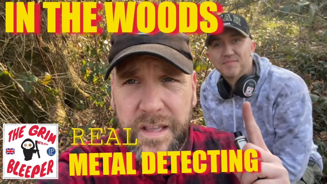 METAL DETECTING IN UK WOODS real metal detecting