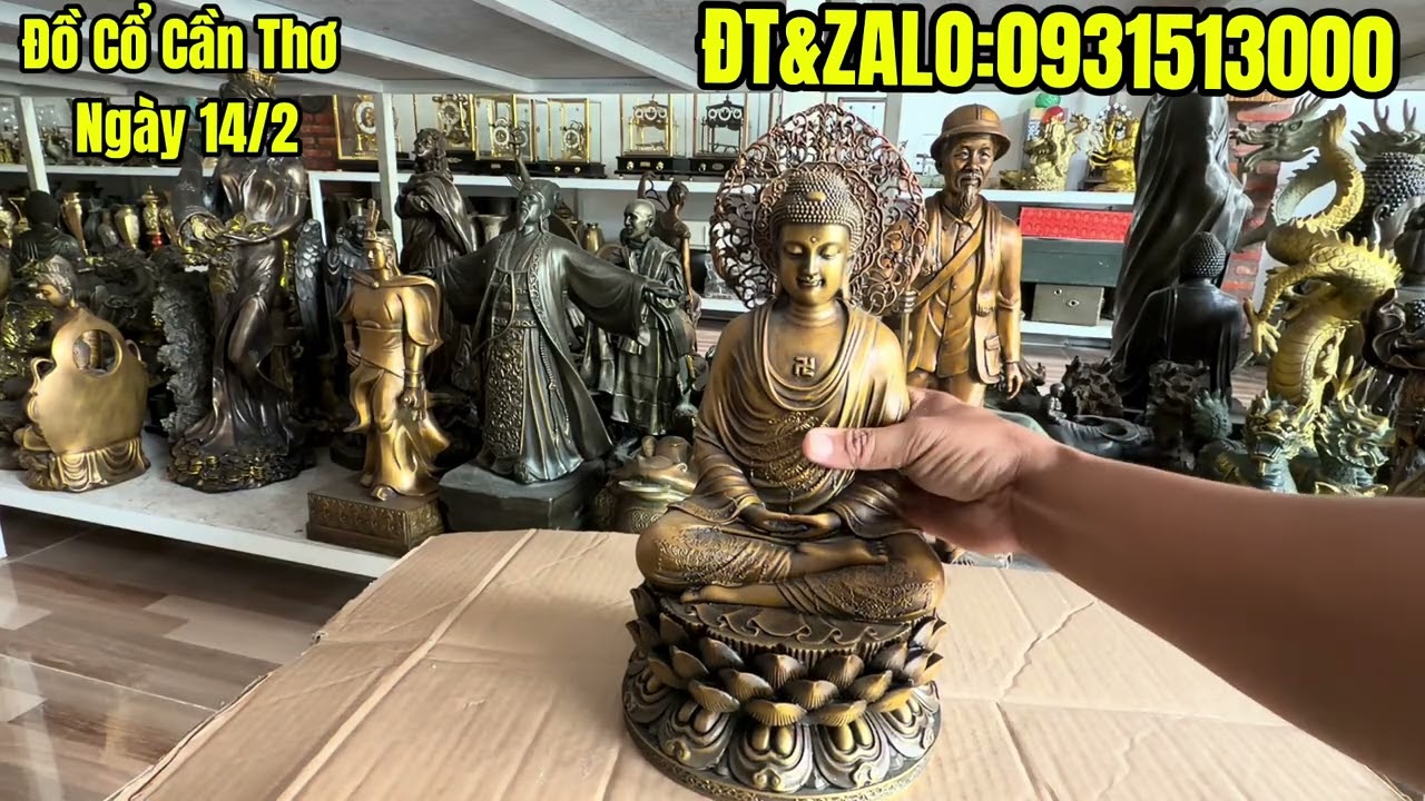 Tượng đồng xưa _ Đồ Xưa Cũ _ Đồ Xưa #đồcổcầnthơ #đồcổ 