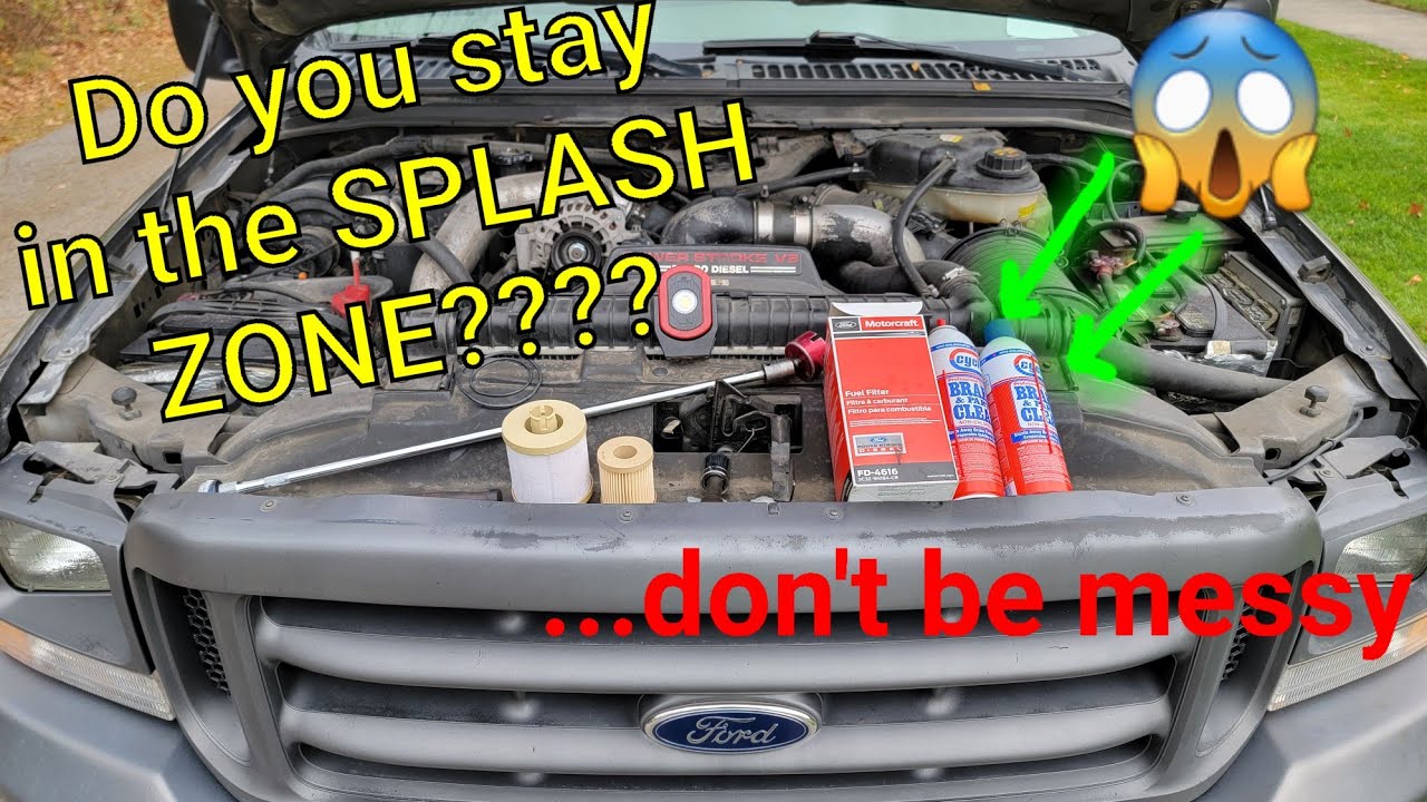 Do YOU know how to change your fuel filters FAST & EASY? - Ford 6.0 DIESEL | HOW TO