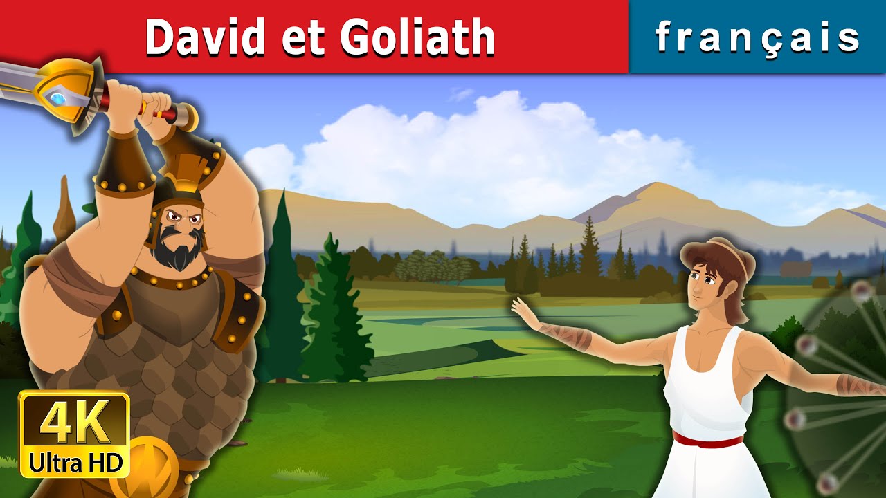 David et Goliath | David and Goliath in French | Contes De Fées Français | @French Fairy Tales