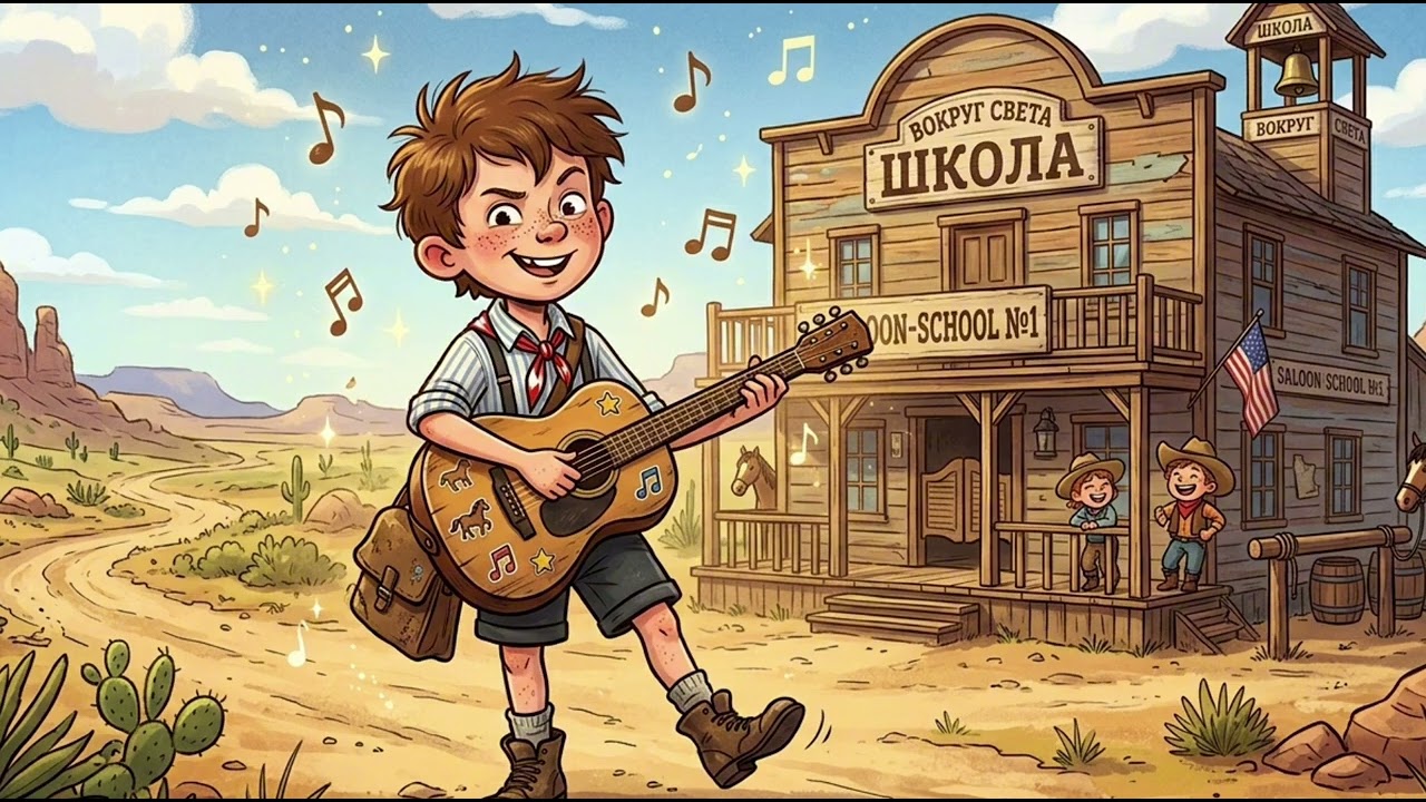 Вовочка – Король Школьных Приключений 🤠 | Весёлая Country Песня про Вовочку